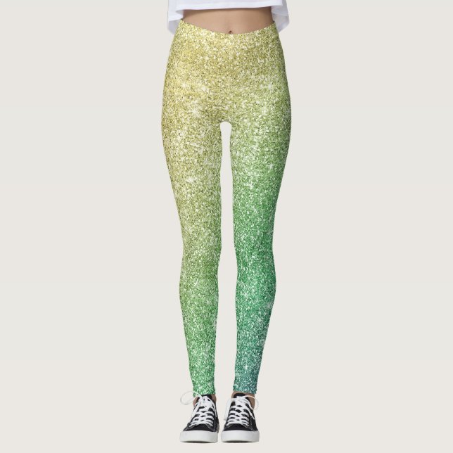 Leggings Rainbow Glitter  (Anverso)