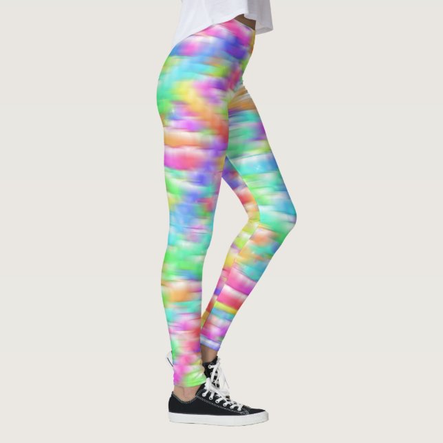 Leggings Rainbow sparkle bubbles (Derecha)