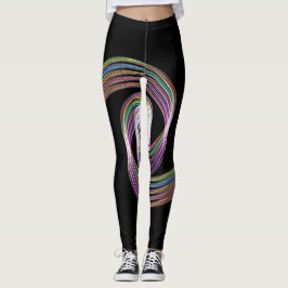 Leggings Rainbow Taffy Candy