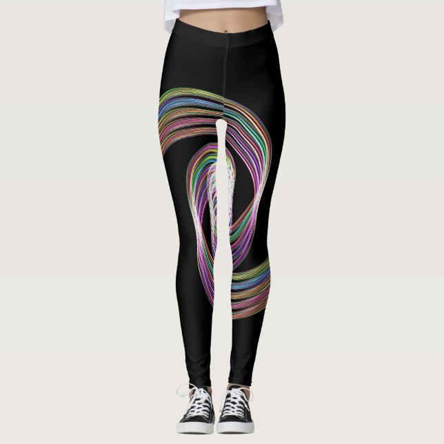 Leggings Rainbow Taffy Candy (Anverso)
