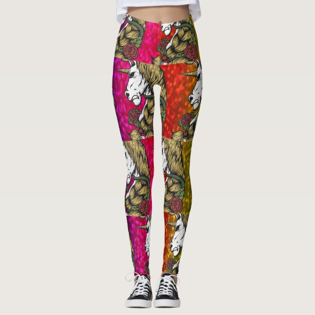 Leggings Rainbow Unicorn (Anverso)