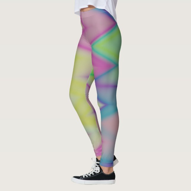 Leggings Rainbow Zigzags (Izquierda)