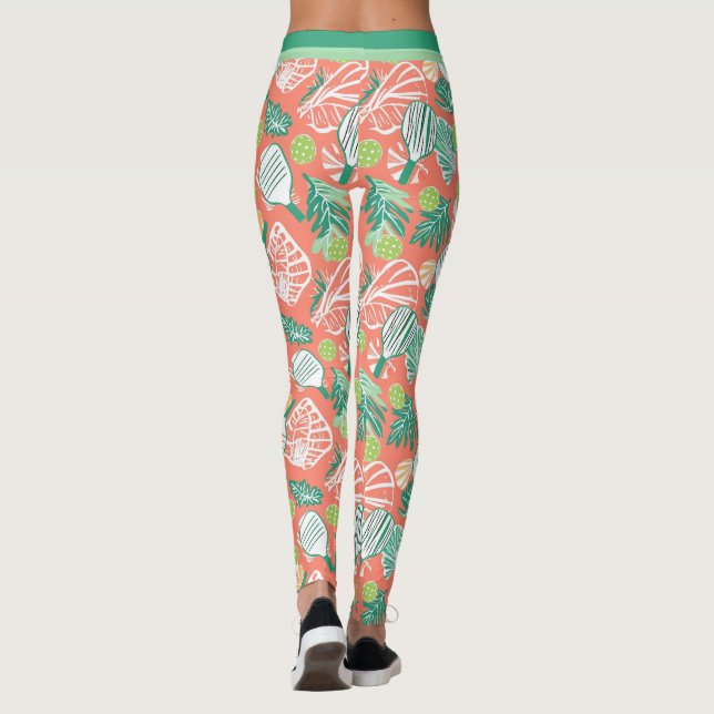 Leggings Rally de Coral Court   (Reverso)