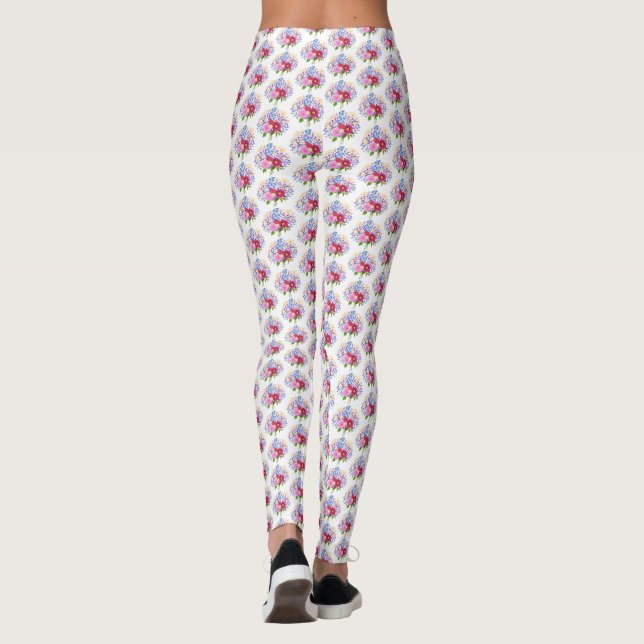 Leggings Ramo de flores (Reverso)