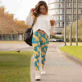 Leggings Rana amarilla