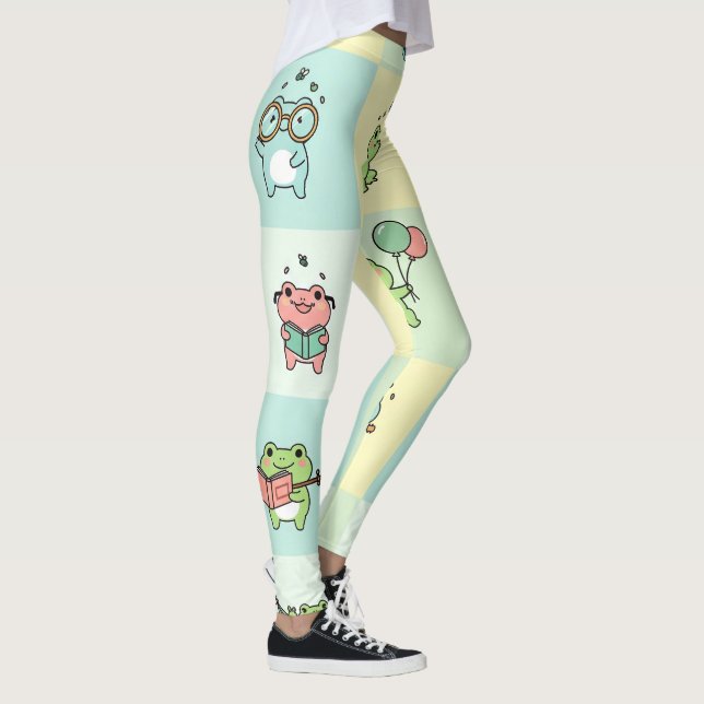 Leggings Ranas con pequeños hobbies (Derecha)