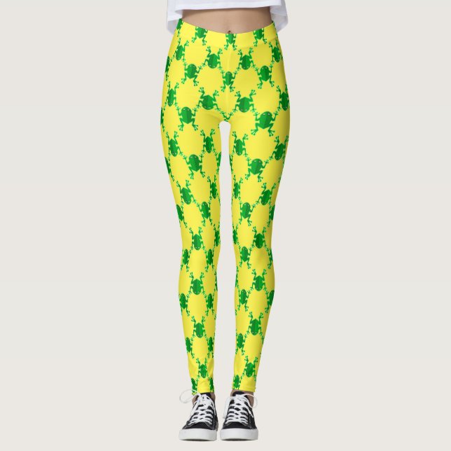 Leggings Ranas de Personalizado cortas (Anverso)