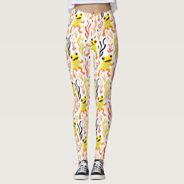 Leggings Ranas juguetonas (Anverso)