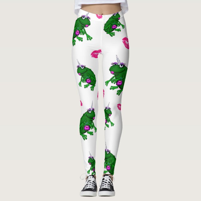 Leggings Ranas Y Besadas Leggencias (Anverso)