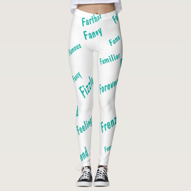 Leggings Random F Words (Anverso)