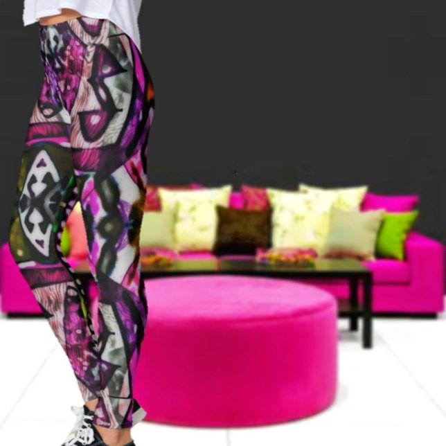 Leggings Rapto en color (These Rapture In Color Leggings, remind you of the Historical, European Masterpieces, of that era!)