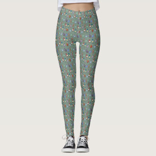 Leggings Raro Personalizado Aves Traseras