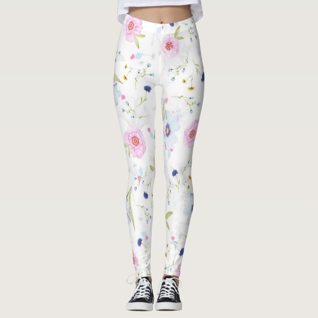 Leggings Raspodia florida (Anverso)