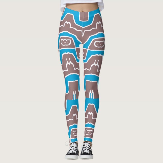 Leggings "Ratti_Creative_Arts" multicolor lindos y (Anverso)