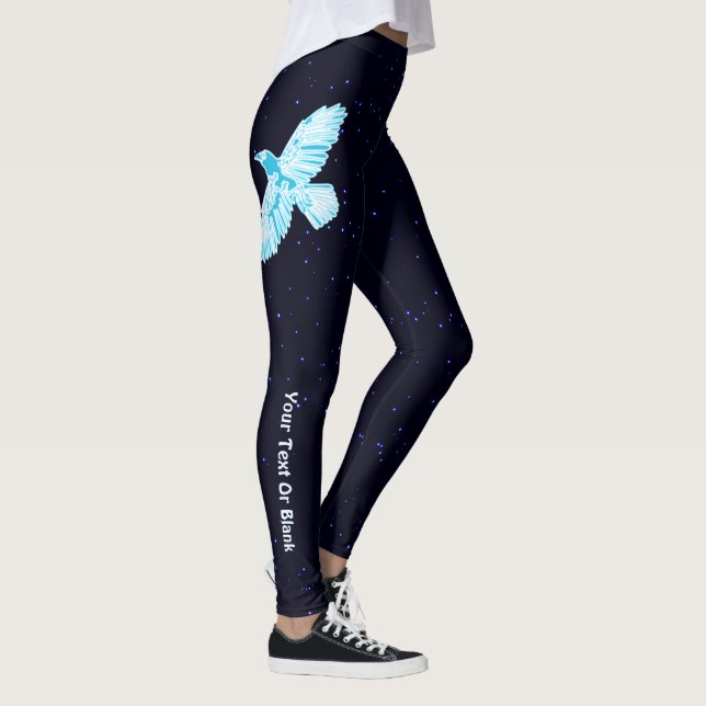 Leggings Raven Azul Sobre Las Estrellas (Derecha)