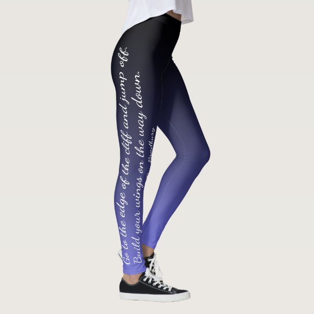 Leggings Ray Bradbury salta y construye su cita de las (Derecha)