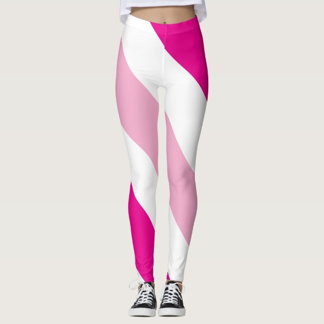 Leggings rayado de dos tonos (Anverso)