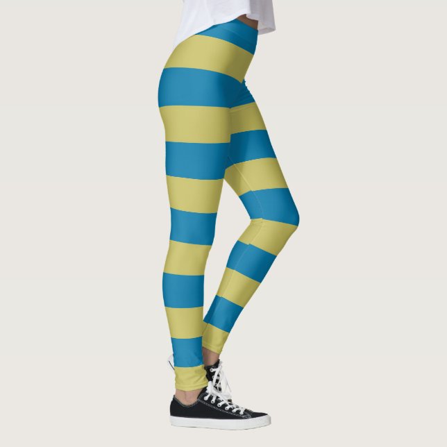 Leggings rayas amarillas y azules (Derecha)
