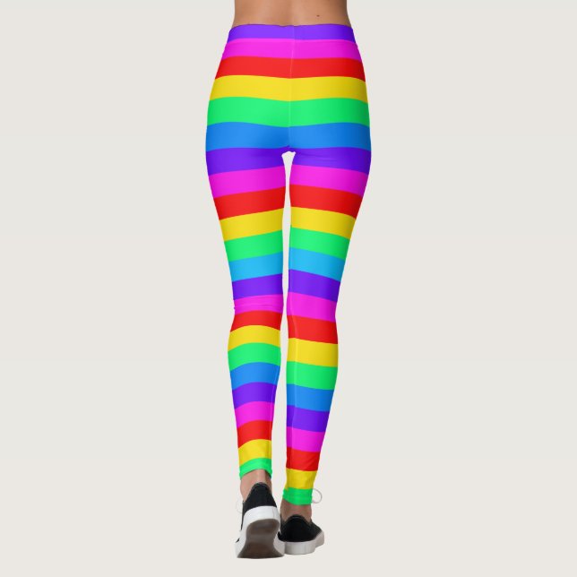 Leggings Rayas arcoiris (Reverso)