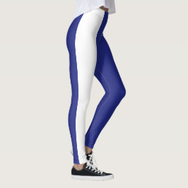Leggings Rayas azul y blanca de la marina