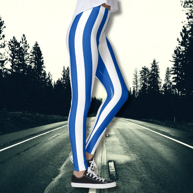 Leggings Rayas azules y blancas vintage (Subido por el creador)