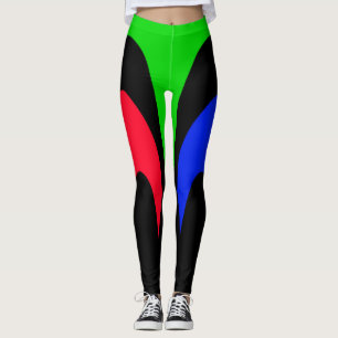 Leggings Rayas brillantes y coloridas