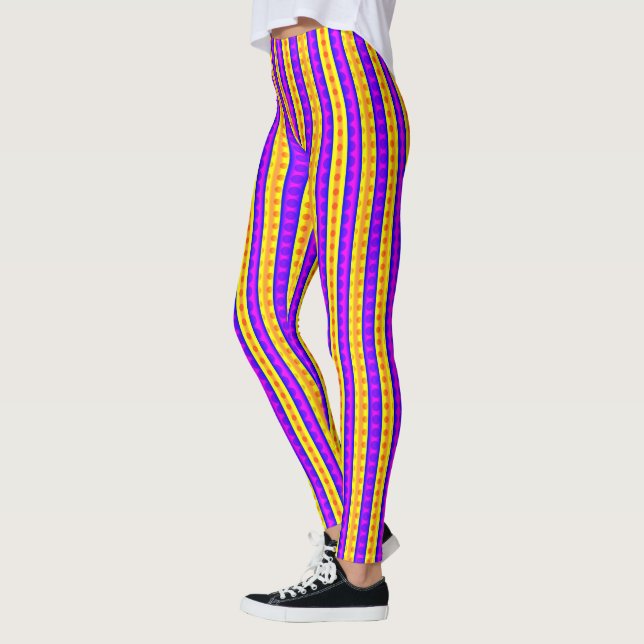 Leggings Rayas de arte pop (Izquierda)