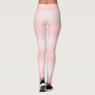 Leggings Rayas de barrido claro mejor plantilla estilizada