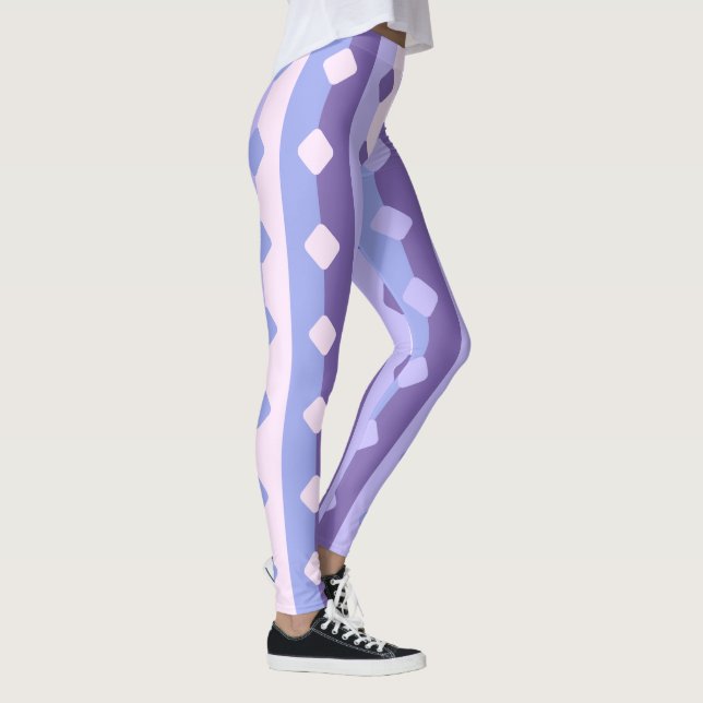 Leggings Rayas de bonito y diamantes (Derecha)