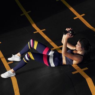 Leggings Rayas de color planas
