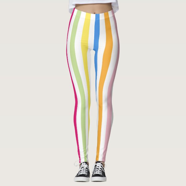 Leggings Rayas de colores (Anverso)