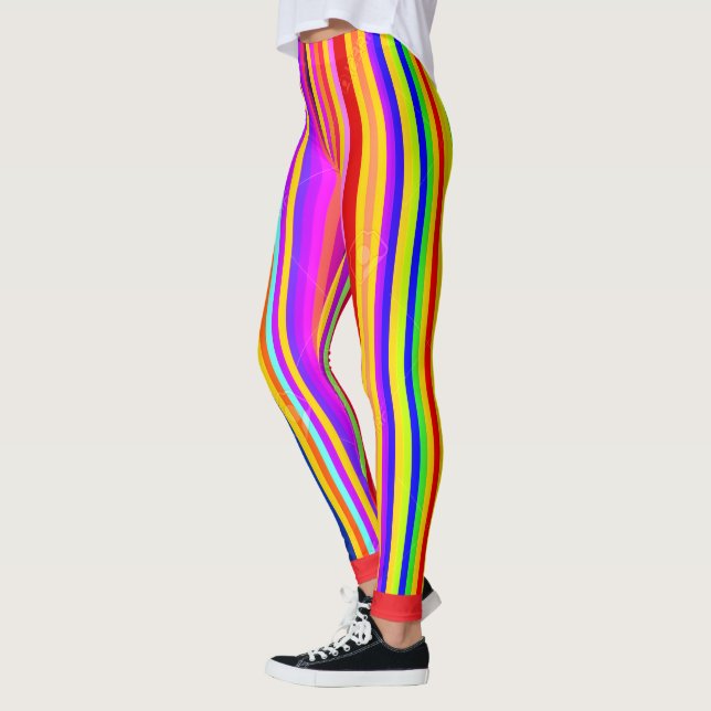 Leggings Rayas de Colores de Arcoíris (Izquierda)