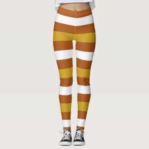 Leggings Rayas de las pastillas de caramelo