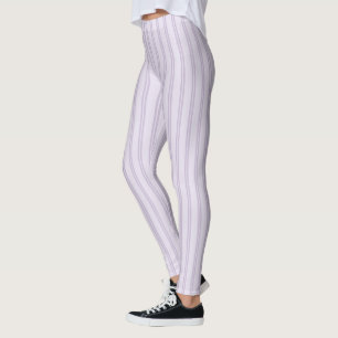 Leggings Rayas de lavanda púrpura