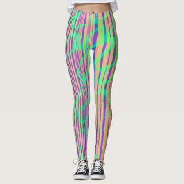 Leggings Rayas de neón