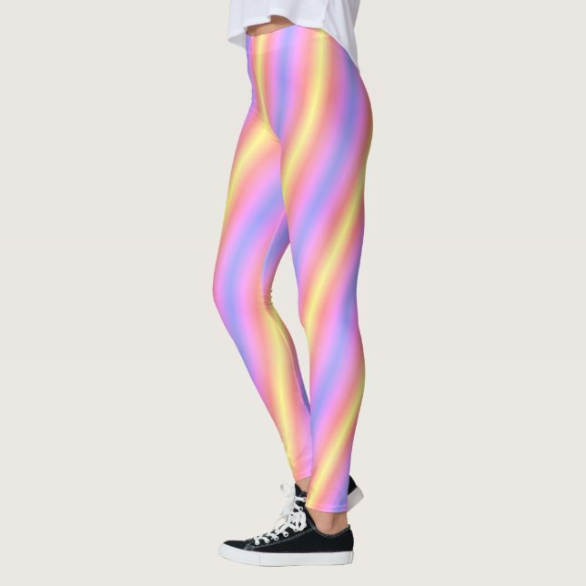 Leggings Rayas de neón (Izquierda)