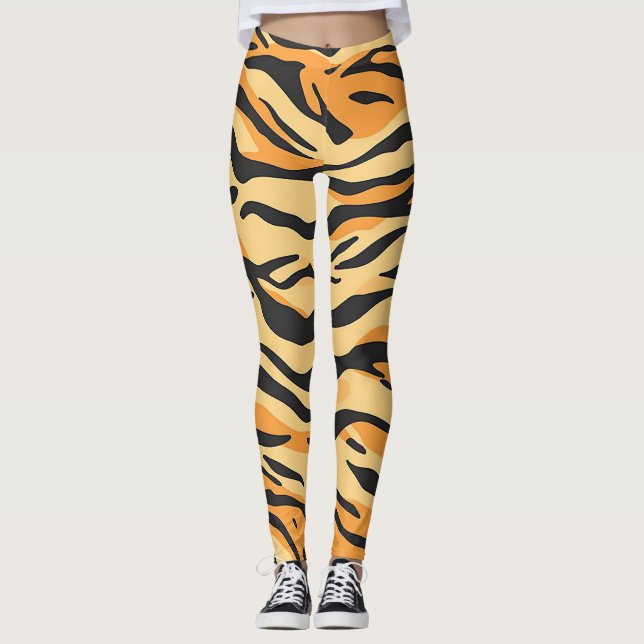Leggings Rayas de Tigre (Anverso)