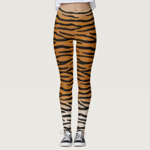 Leggings Rayas de Tigre Animal Exótico