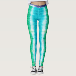 Leggings Rayas de tinta Vibes de verano tinte