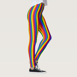 Leggings Rayas del arco iris del orgullo gay