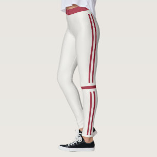 Leggings Rayas Marrones Oscuras Neutras Personaliza Athleis