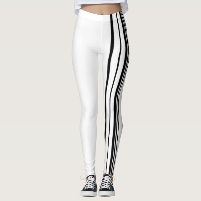 Leggings Rayas negras (Anverso)