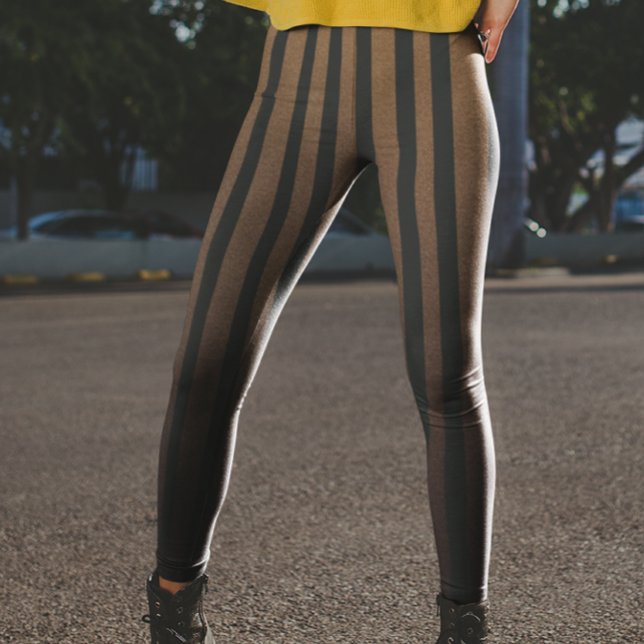 Leggings Rayas negras Steampunk Brown (Subido por el creador)