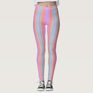 Leggings Rayas Pastel Suave