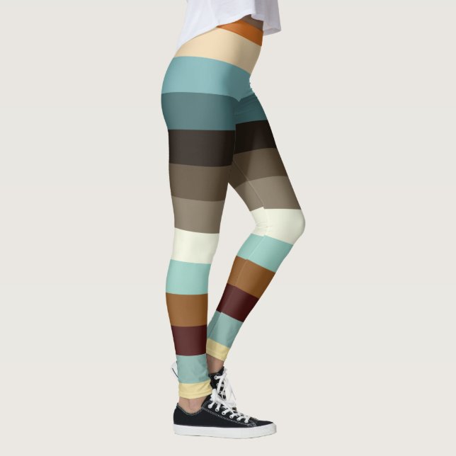 Leggings Rayas retro (Derecha)