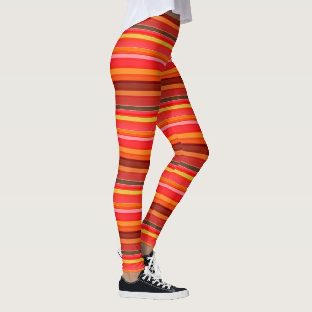 Leggings Rayas rojas (Derecha)