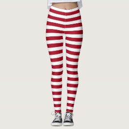 Leggings Rayas rojas y blancas de mi ~ de Ragdoll