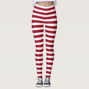 Leggings Rayas rojas y blancas de mi ~ de Ragdoll