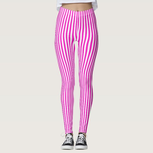 Leggings Rayas rosadas (Anverso)