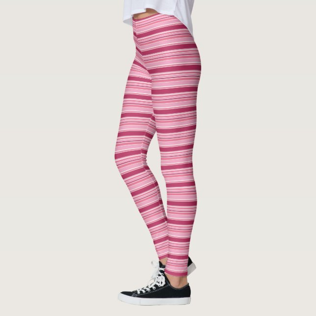 Leggings Rayas rosas (Izquierda)
